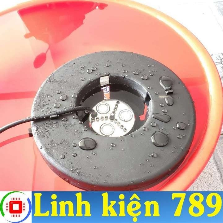 Động cơ phun sương SIÊU ÂM 24VDC 3 vòi 3 mắt 12 LED 3 màng 16mm