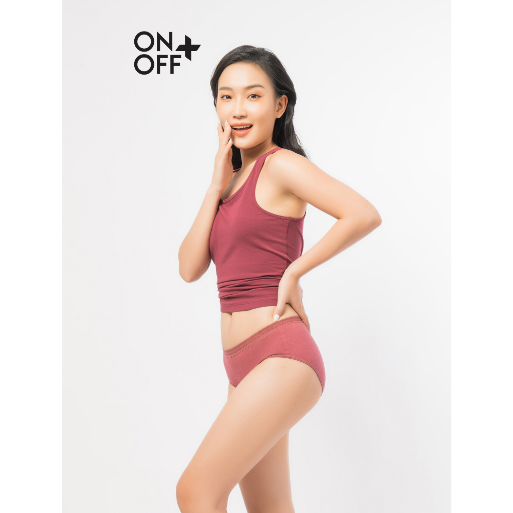 Clearance sale | Quần lót nữ ONOFF Viscose mềm mát, trơn mịn - 16UV22A023