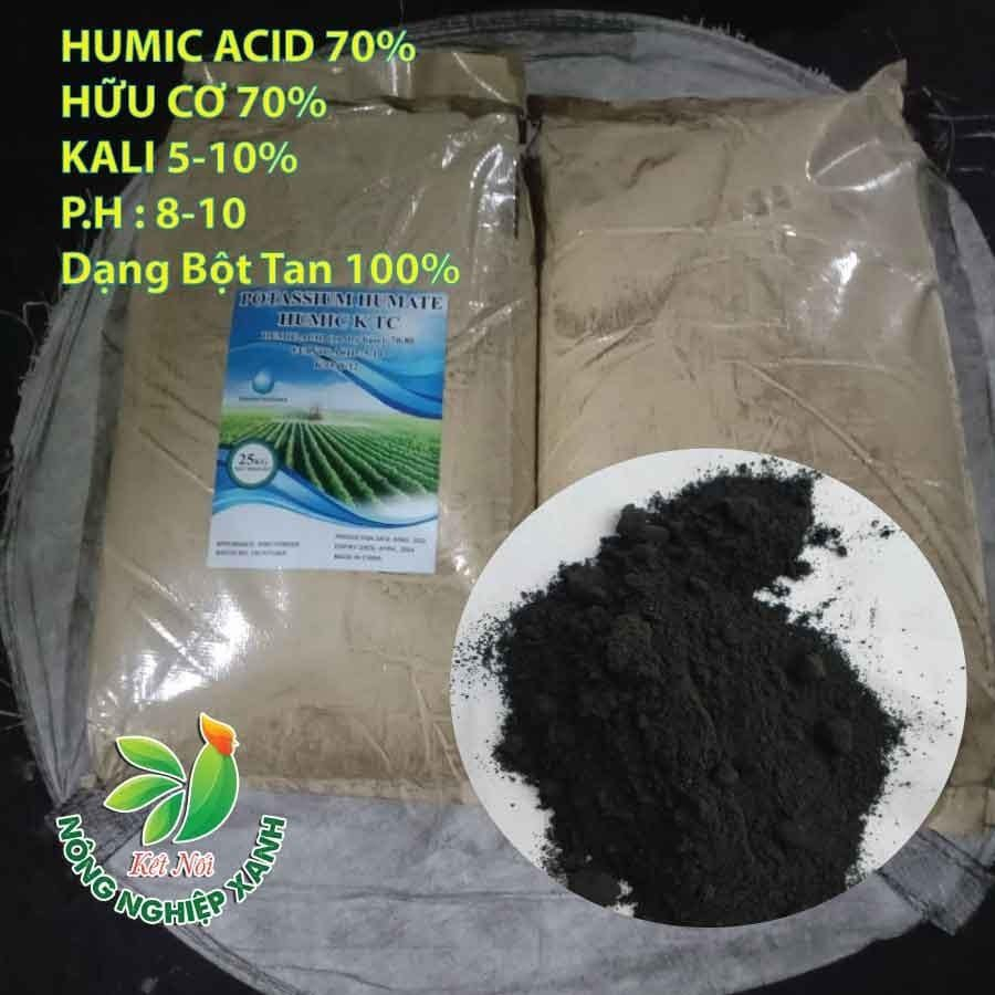 Axit Humic Trung Quốc Bao 25Kg