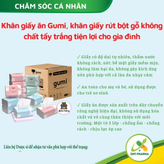 Khăn giấy, giấy ăn, Khăn giấy rút Gumi