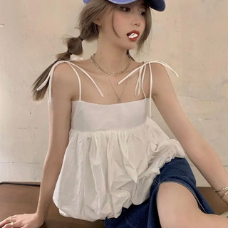Áo bí 2 dây cột nơ