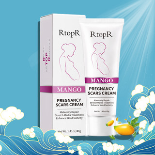 Kem dưỡng RtopR mango pregnancy scars cream 40g Dự phòng cho phụ nữ có thai, khắc phục rạn da