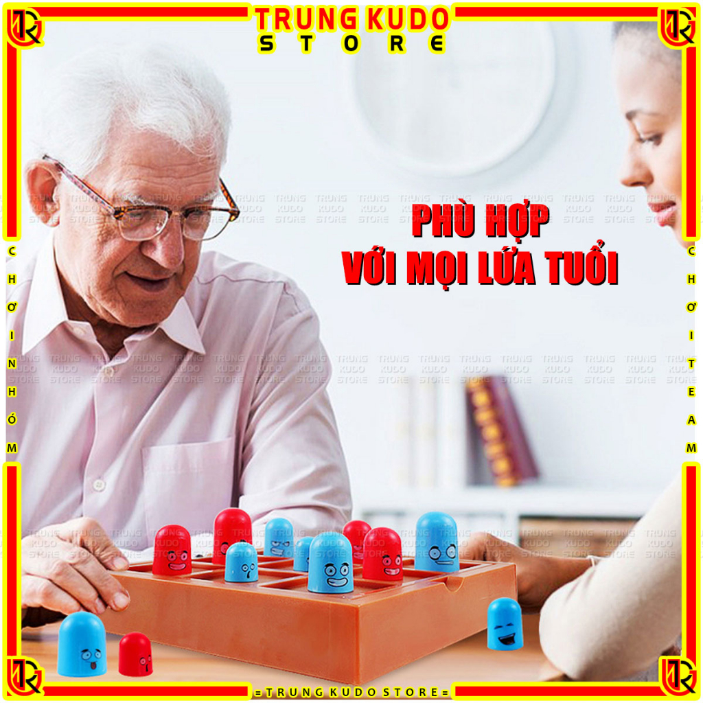 Caro Tic Tac Toe Vui Nhộn  - Đồ Chơi Sáng Tạo XO Chơi 2 Người Dạng Broadgame