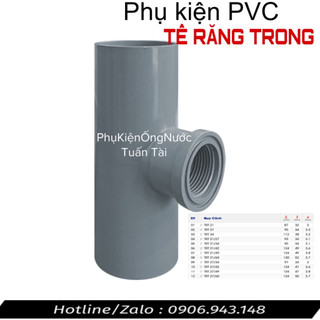 Tê ren trong nhựa pvc