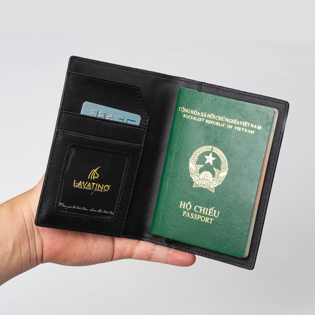 Ví Passport da Swift cao cấp chính hàng LAVATINO - PPB01