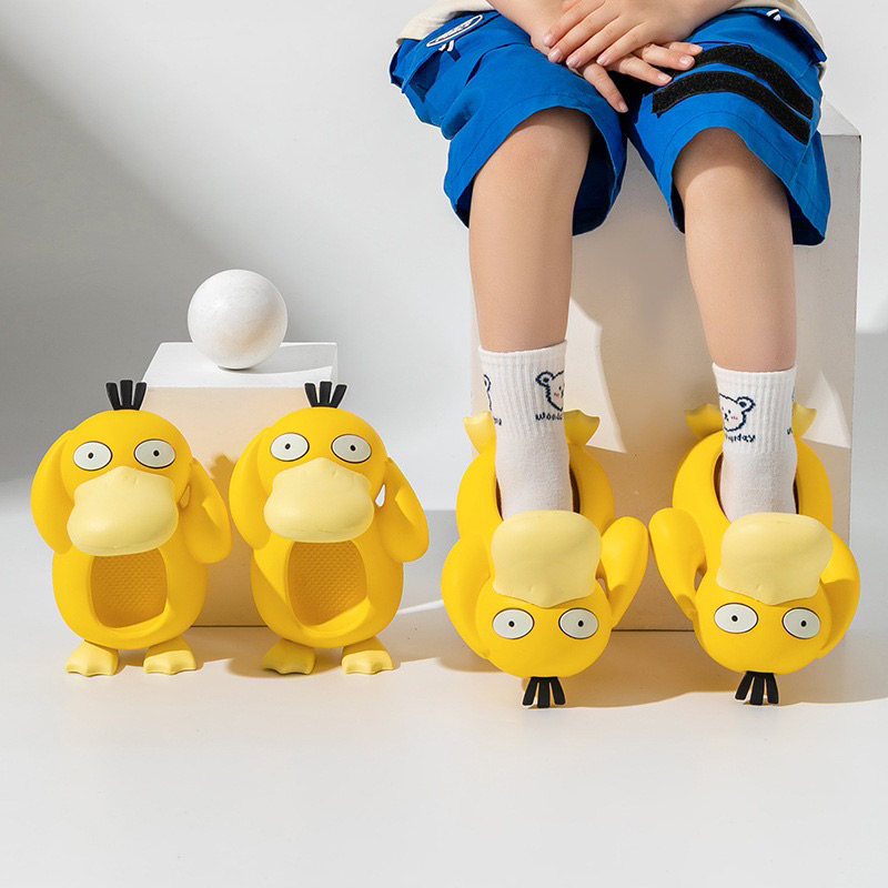 Dép hoạt hình Pikachu Vịt Kota dễ thương cho trẻ em