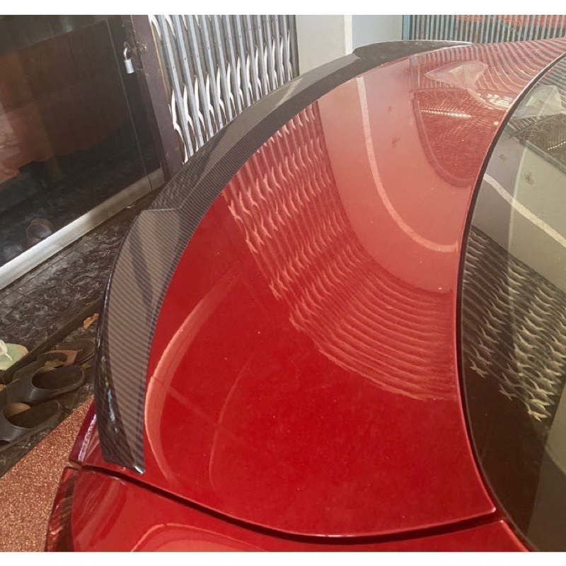 Đuôi Gió Liền Cốp Carbon Kia K3 2022-2023 Cao Cấp