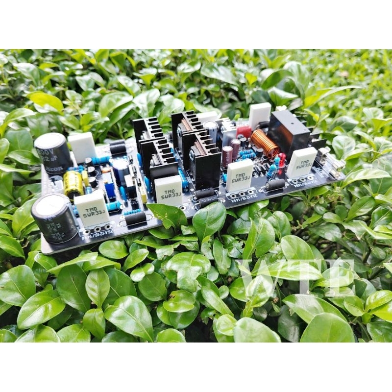 Mạch công suất 8 sanken mono 2U 18cm có bảo vệ loa tích hợp