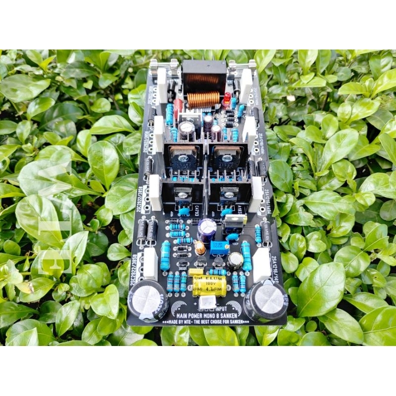 Mạch công suất 8 sanken mono 2U 18cm có bảo vệ loa tích hợp