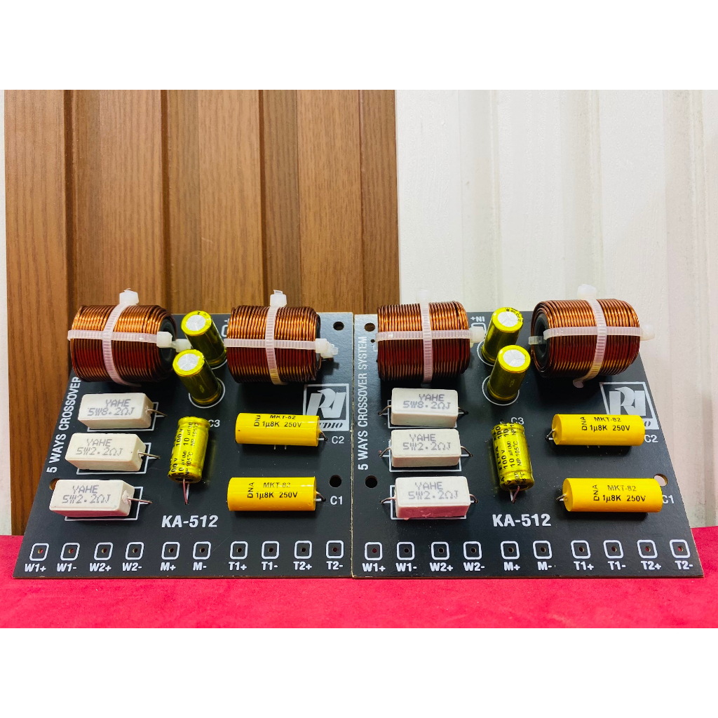 Mạch phân tầng 2 bass 2 treble 1 trung dành cho loa 20cm, 25cm - tiếng sáng, âm thanh hay - 2 cái