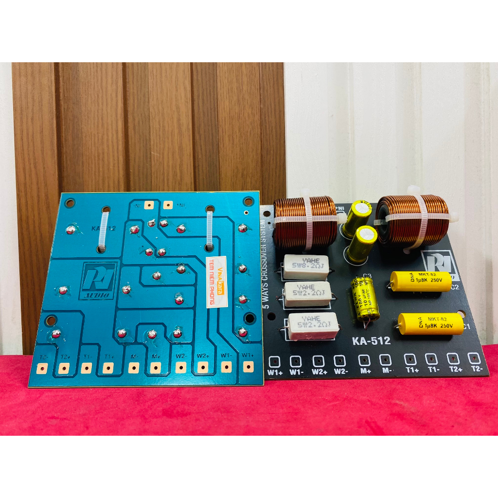 Mạch phân tầng 2 bass 2 treble 1 trung dành cho loa 20cm, 25cm - tiếng sáng, âm thanh hay - 2 cái