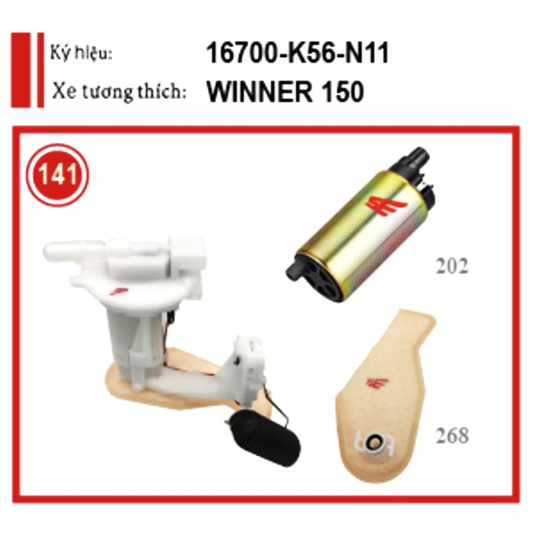 BỘ BƠM XĂNG XE WINNER 150