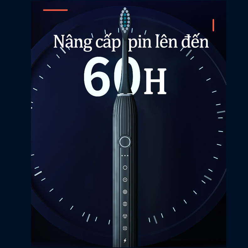 Bàn Chải Điện Tự Động 6 Trong 1 X600 Tẩy Trắng Răng Máy Đánh Răng Cao Cấp Lông Mềm Cho Bé 6 Chế Độ Đa Năng Chống Nước | BigBuy360 - bigbuy360.vn