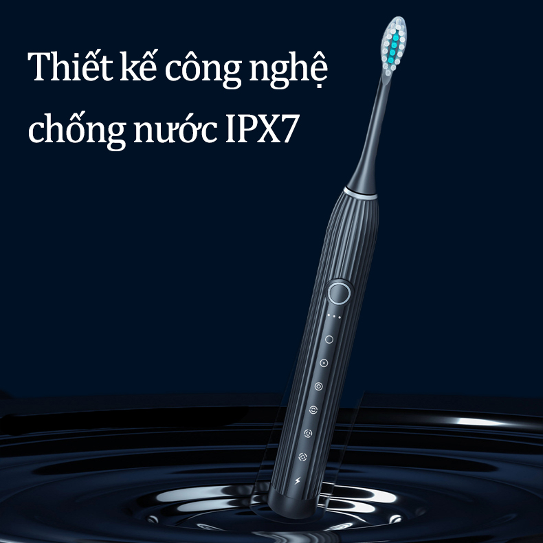 Bàn Chải Điện Tự Động 6 Trong 1 X600 Tẩy Trắng Răng Máy Đánh Răng Cao Cấp Lông Mềm Cho Bé 6 Chế Độ Đa Năng Chống Nước | BigBuy360 - bigbuy360.vn