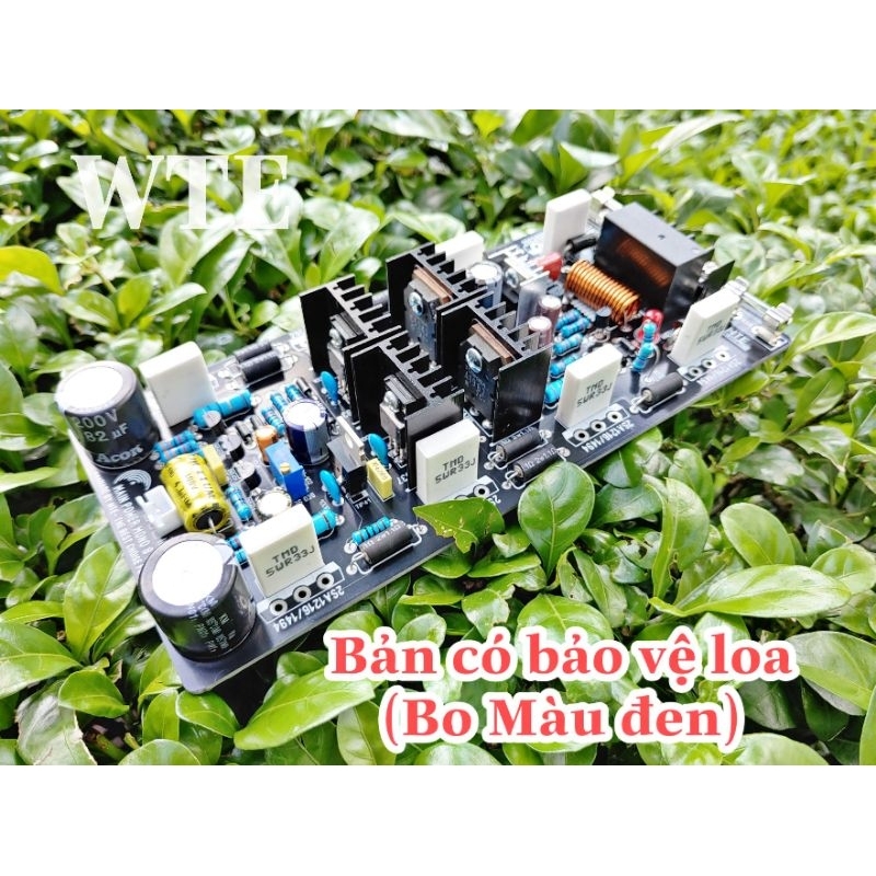 Mạch công suất 8 sanken mono 2U 18cm có bảo vệ loa tích hợp