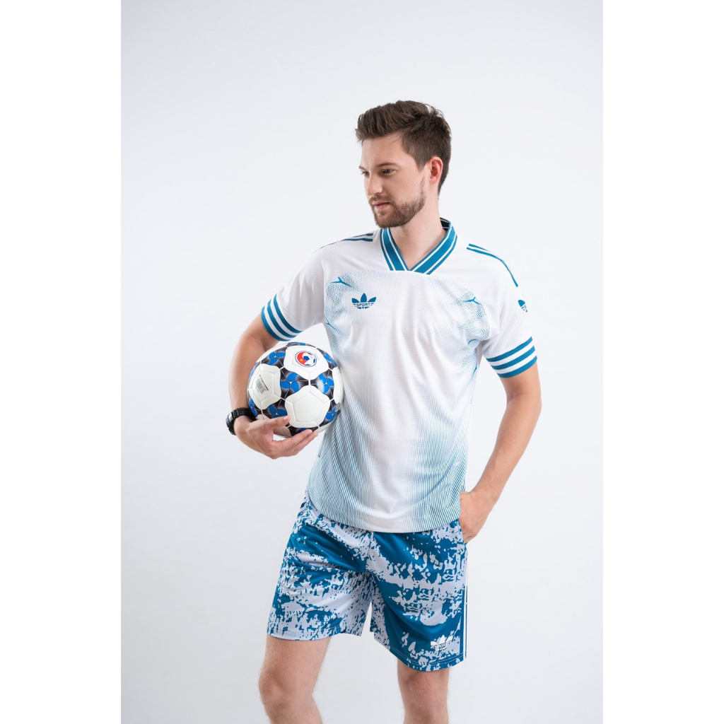 Áo bóng đá 🔥 Bộ HOA SEN ADIDASS phối màu - Cam kết Y Hình - Hàng xịn