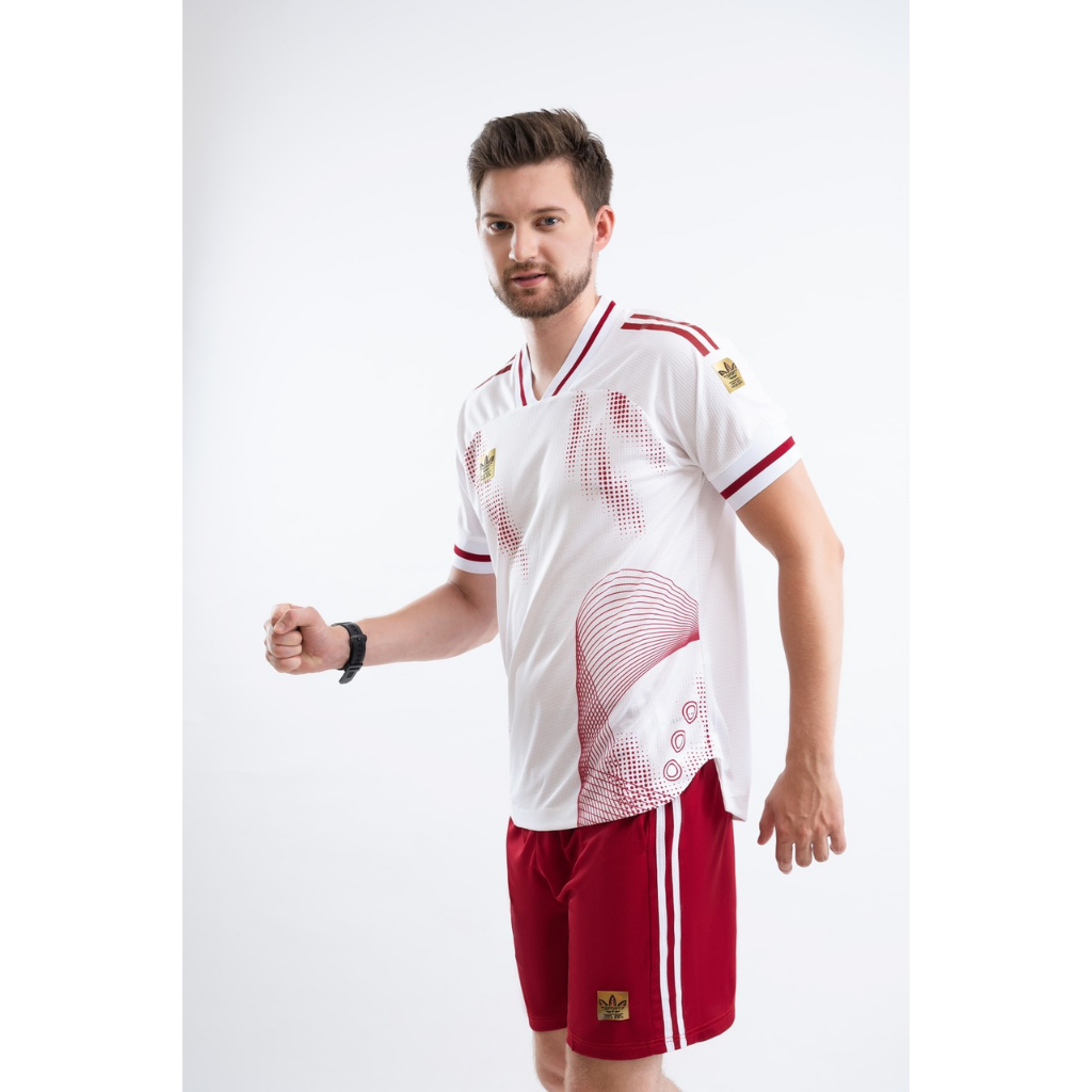 Áo bóng đá 🔥 Bộ HOA SEN ADIDASS phối màu - Cam kết Y Hình - Hàng xịn