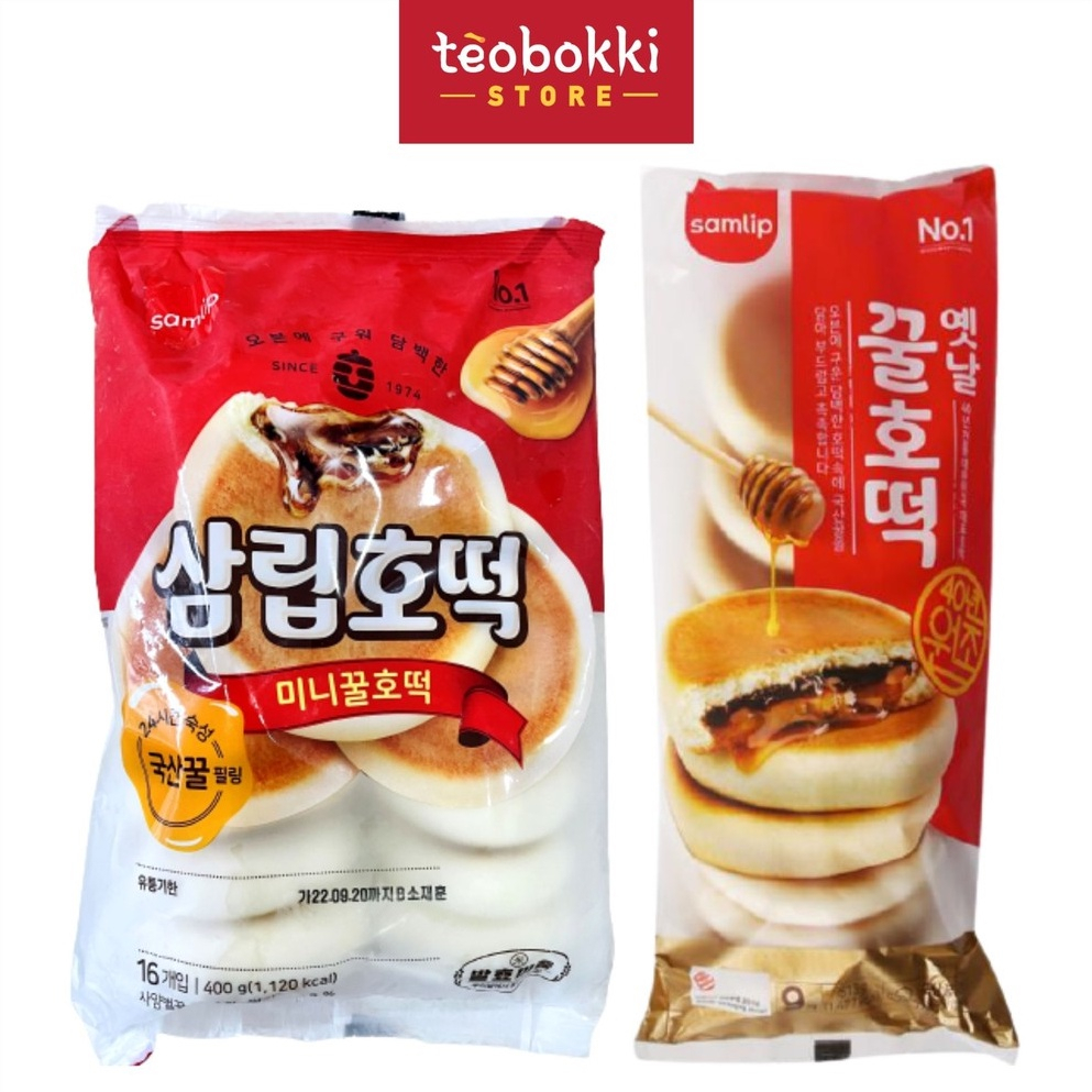 [SHIP HCM] Bánh hotteok nhân mật ong Samlip 400g