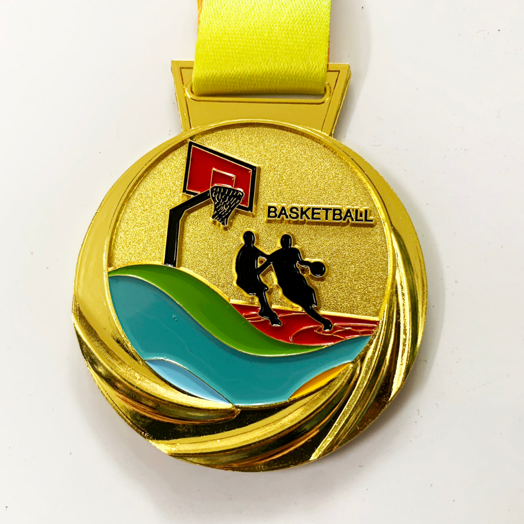 Huy chương trao giả môn bóng rổ