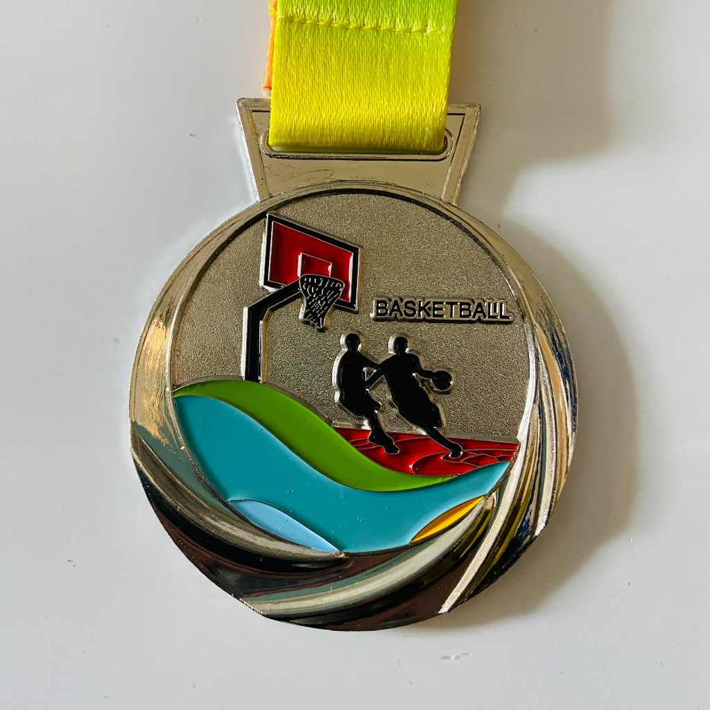Huy chương trao giả môn bóng rổ