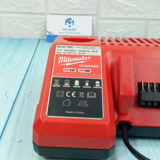 Sạc Milwaukee M12-18C, dòng xả 3a, M18B2, M18B5