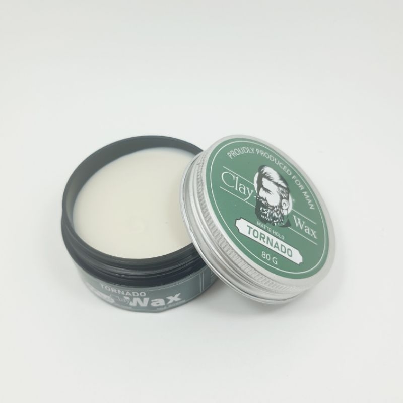 Sáp vuốt tóc Tornado, Clay wax Chính Hãng