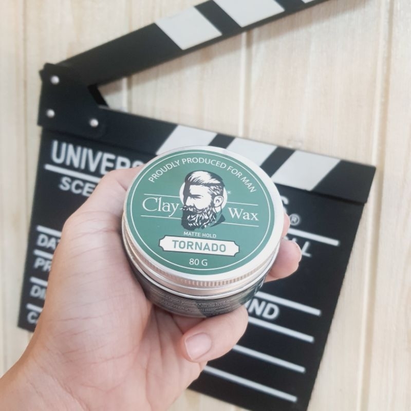 Sáp vuốt tóc Tornado, Clay wax Chính Hãng