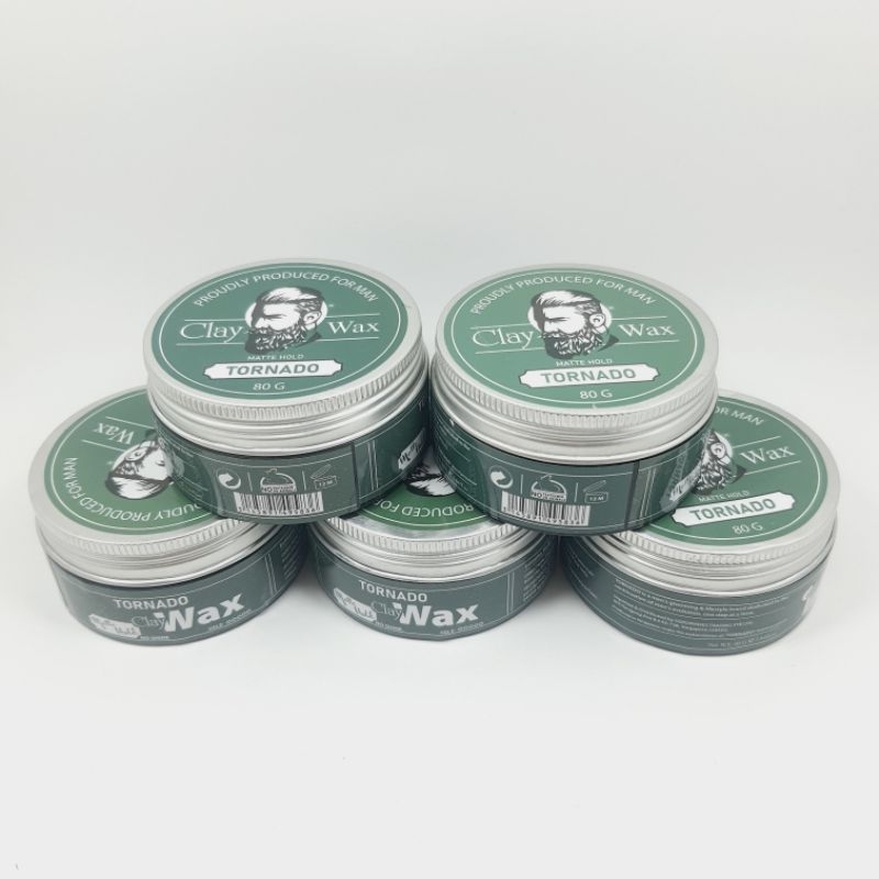 Sáp vuốt tóc Tornado, Clay wax Chính Hãng