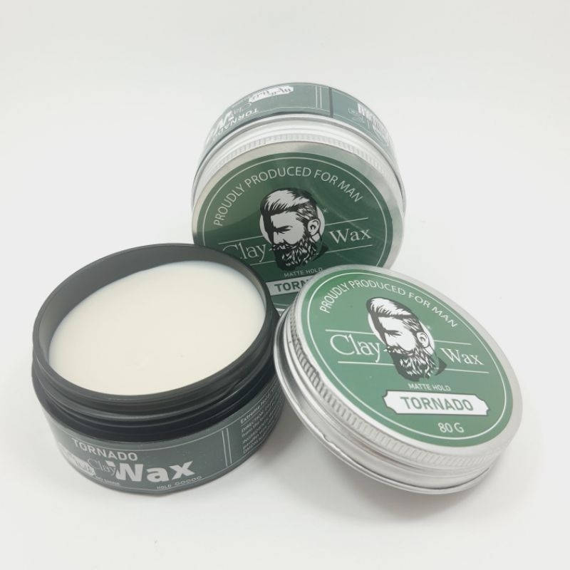 Sáp vuốt tóc Tornado, Clay wax Chính Hãng