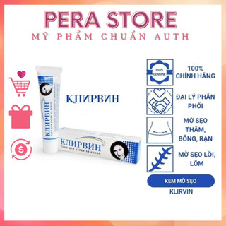Kem mờ sẹo klirvin nga mờ sẹo thâm sẹo lồi sẹo lõm sẹo rỗ giảm mụn rạn da giảm thâm mắt