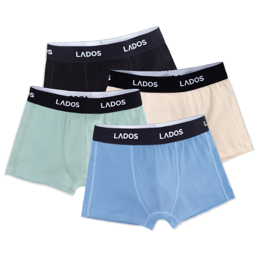 Quần Lót Nam Boxer lưng thun cotton cao cấp Lados-4122 co giãn, thoáng mát, thấm hút mồ hôi tốt