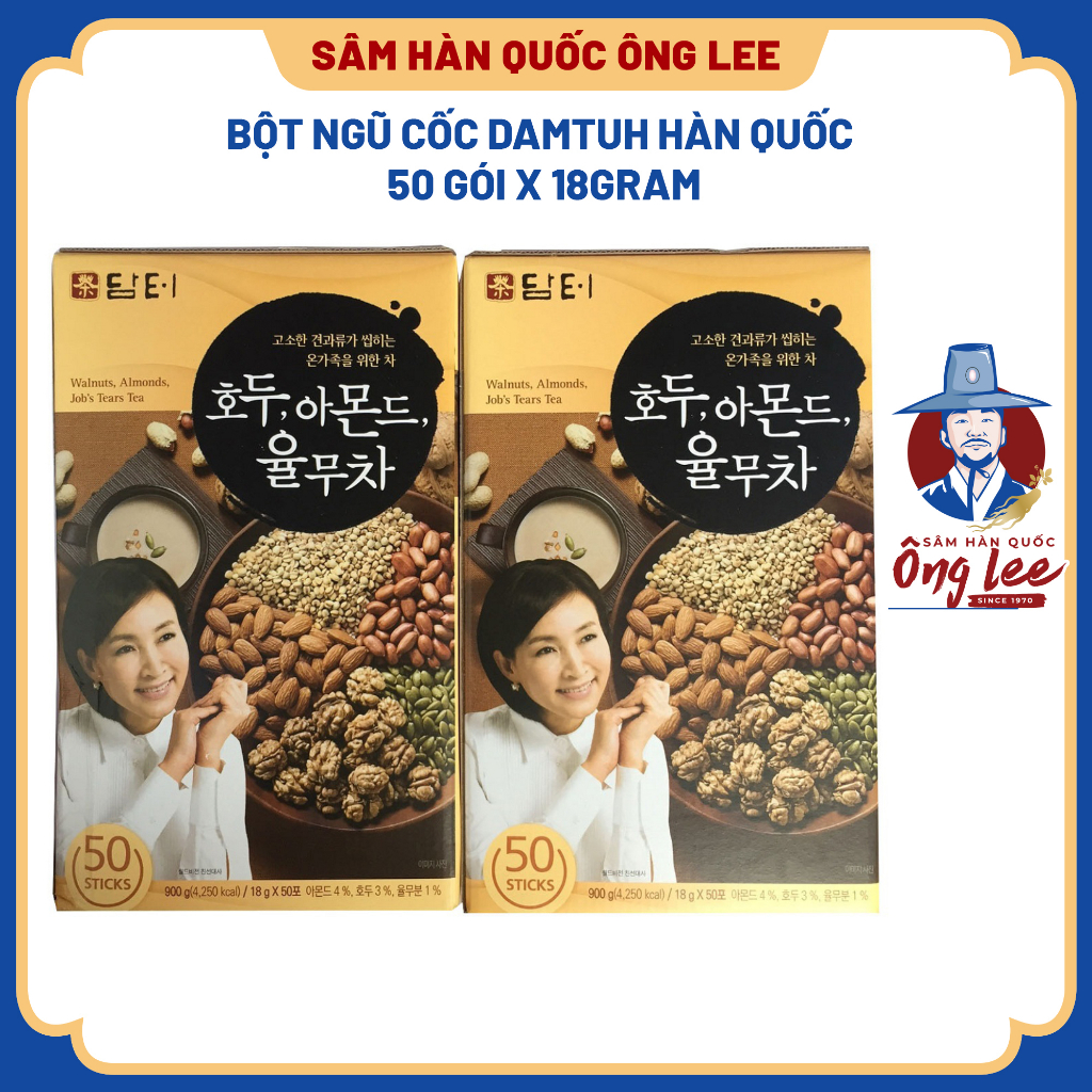 Bột Ngũ Cốc Damtuh Hàn Quốc 50 Gói x 18gram