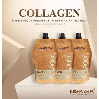 HẤP PHỤC HỒI CẤU TRÚC TÓC HANEDA COLLAGEN 500ML