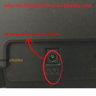 Adapter nguồn đàn Casio CTK-2000 CTK-2100 9v , nguồn đàn organ casio xịn