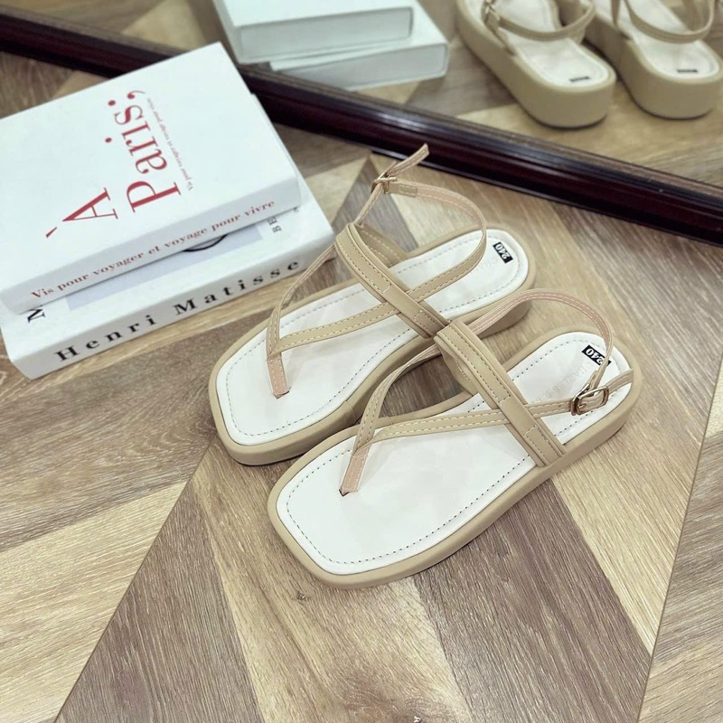 DÉP SANDNL KẸP DA DỐI 😍