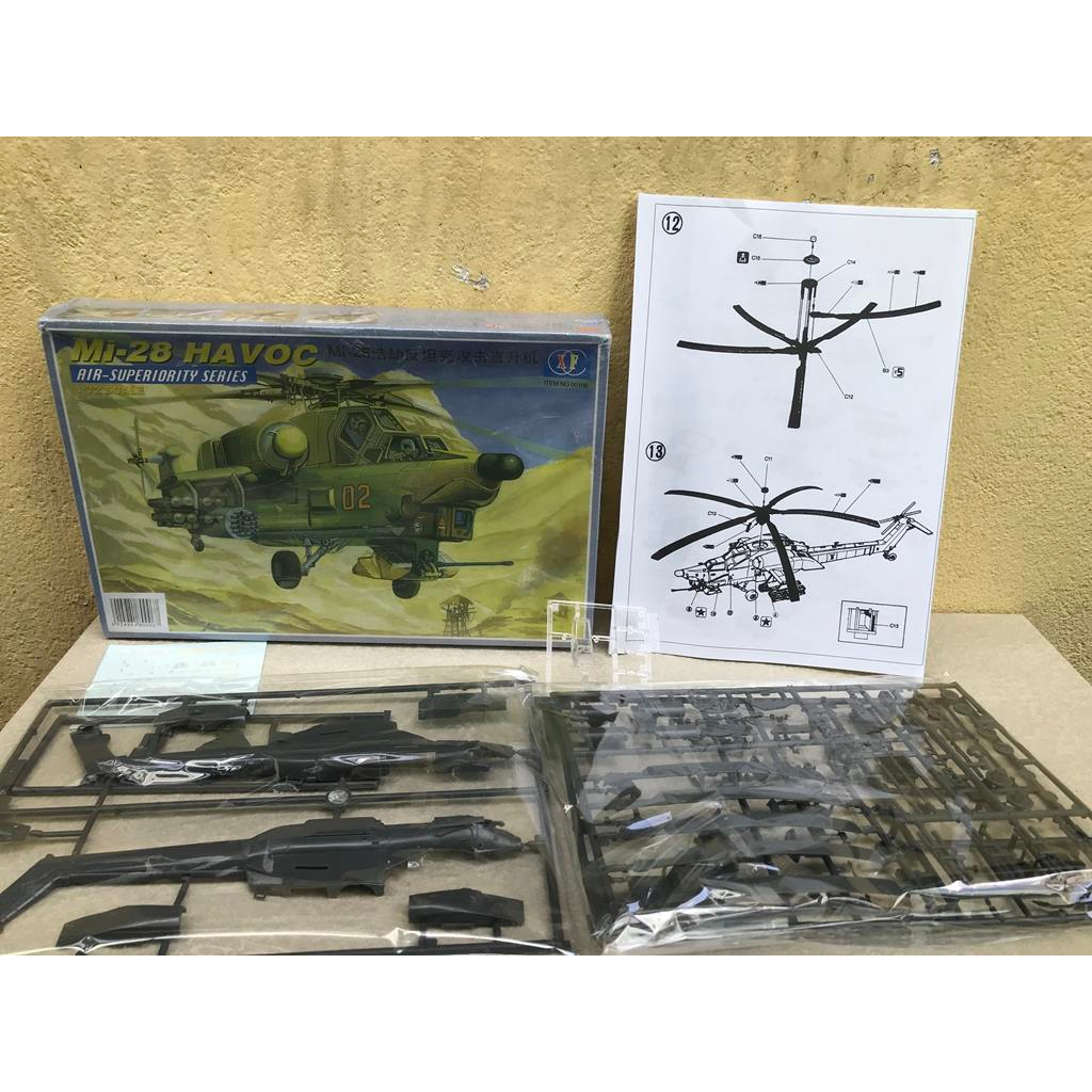 Mô hình Trực thăng Mi-28 Havoc - 1:72 tự lắp ráp