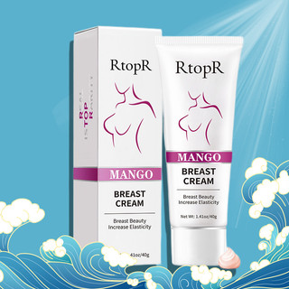 Kem nở ngực RtopR mango beauty breast cream 40g Massage, ngăn ngừa chảy xệ, nâng cao tự nhiên, kem nâng ngực nhanh