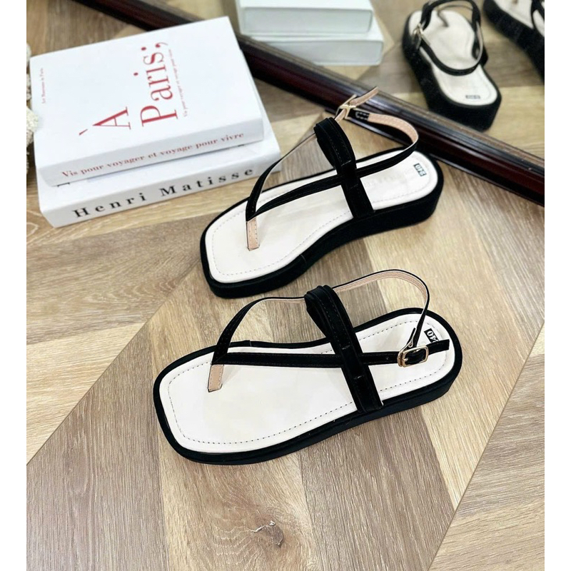 DÉP SANDNL KẸP DA DỐI 😍