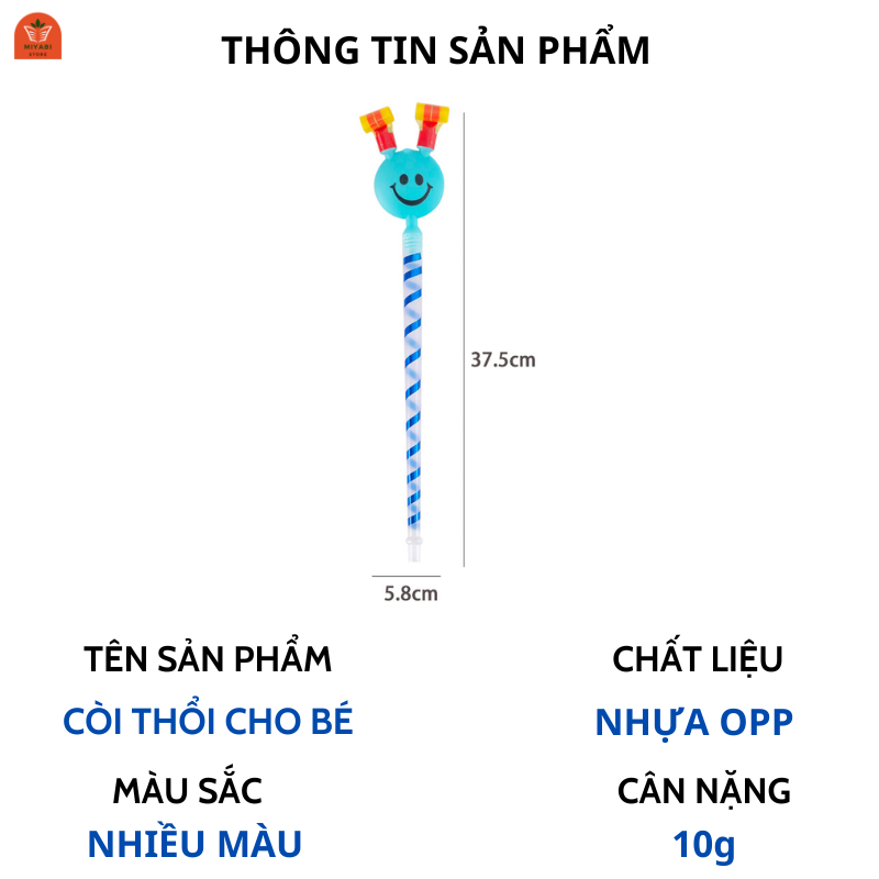 Còi thổi cho bé vui chơi giải trí - đồ chơi cho bé giá rẻ - quà tặng học sinh - MIYABI STORE