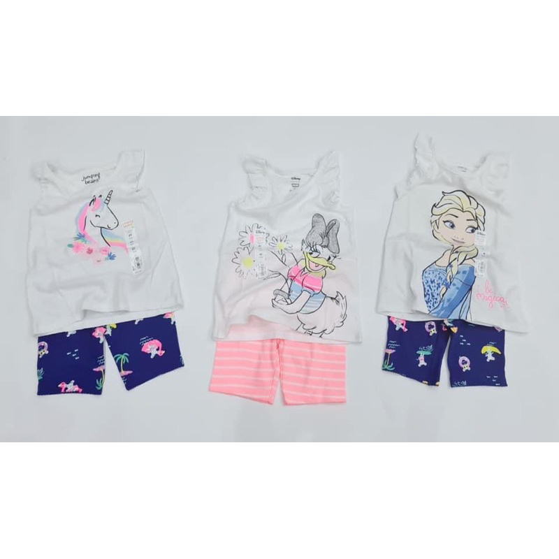 Set áo kèm quần bé gái