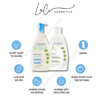 Sữa tắm aderma giảm mụn lưng 500ml