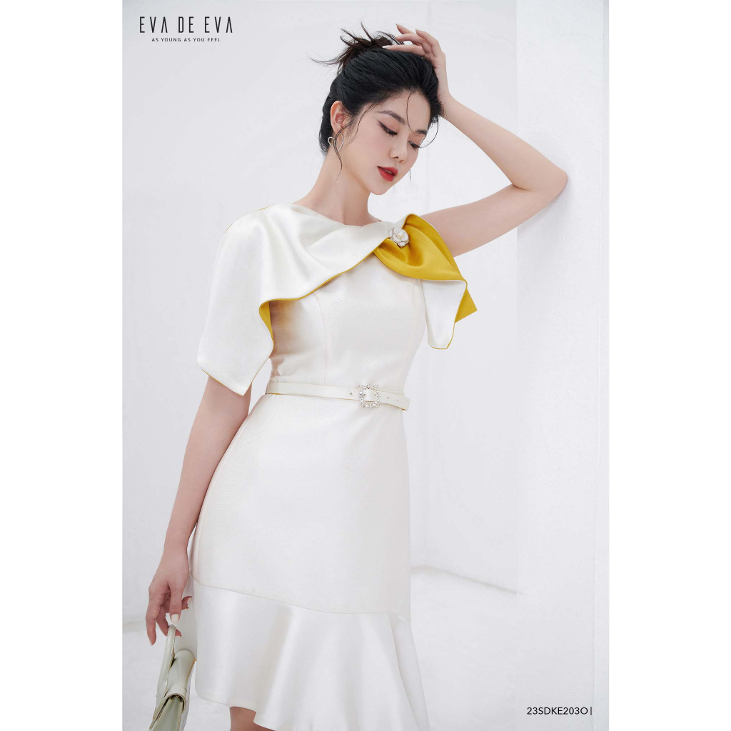 Đầm sát nách dáng đuôi cá Eva de Eva 23SDKE203O