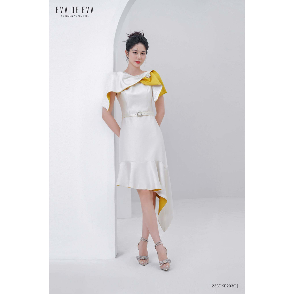Đầm sát nách dáng đuôi cá Eva de Eva 23SDKE203O