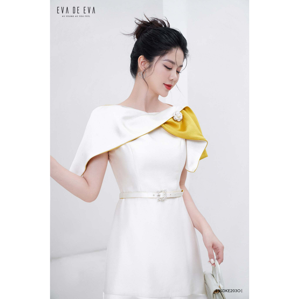 Đầm sát nách dáng đuôi cá Eva de Eva 23SDKE203O