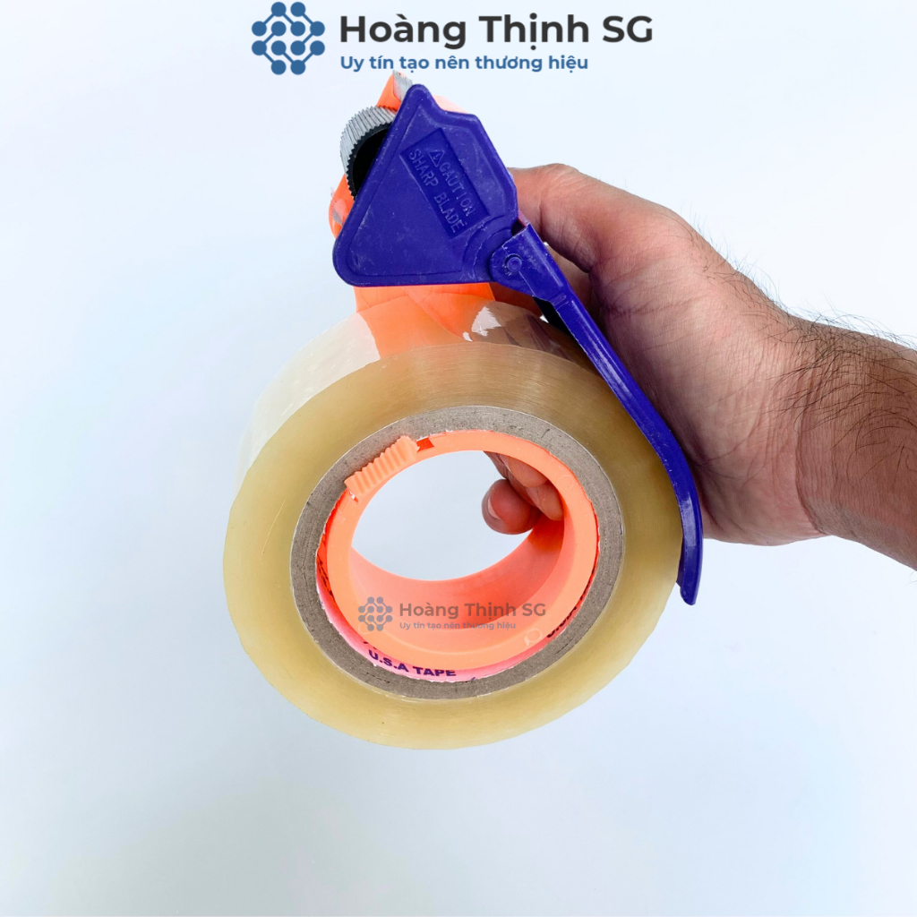 Dao cắt băng keo bằng nhựa khổ 5cm - 200yard