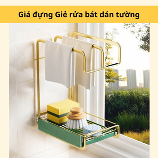 TẶNG MIẾNG DÁN - Kệ đựng đồ giẻ rửa chén bát, Giá Treo Giẻ Rửa Bát, Khăn Lau Treo Tường Nhà Bếp chống gỉ [Haza Home De