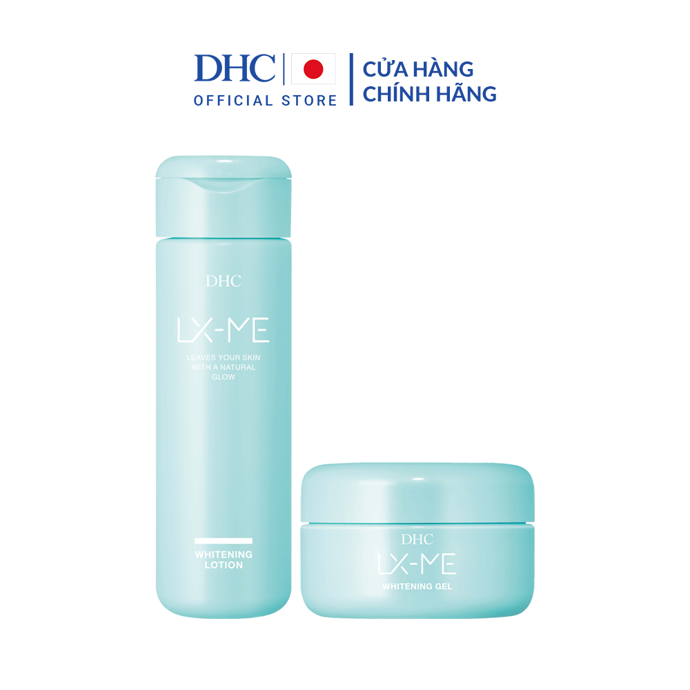 Combo dưỡng ẩm làm sáng Lx-me Whitening (Gel dưỡng trắng 120g + Lotion dưỡng trắng 180ml)