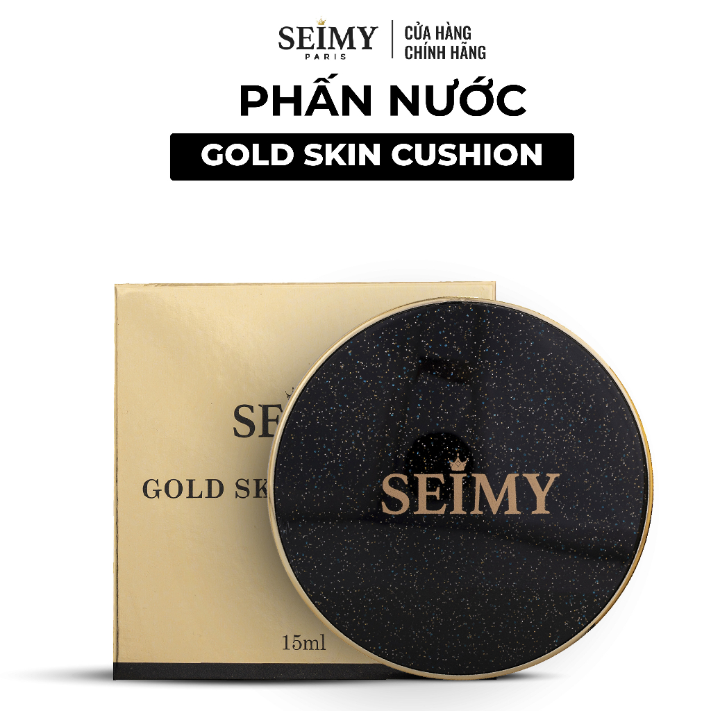 Phấn nước cushion SEIMY - Gold Skin Cushion 15g