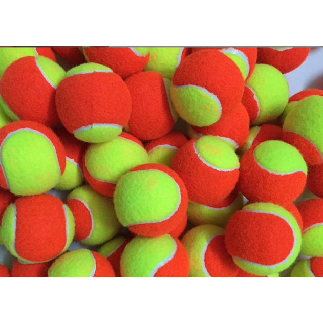 Banh tennis mới tập cho trẻ em