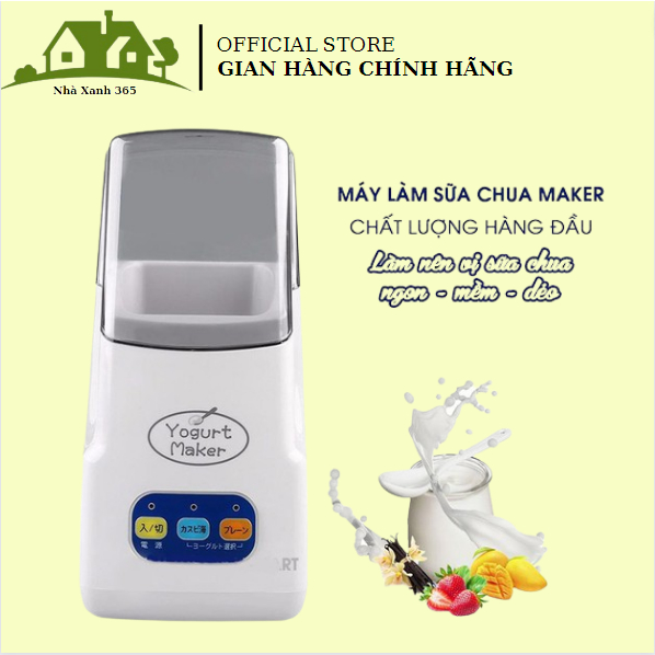 Máy làm sữa chua yogurt maker Nhật Bản, máy ủ sữa chua tự động, nồi ủ sữa chua nhật bản loại 1.0L.